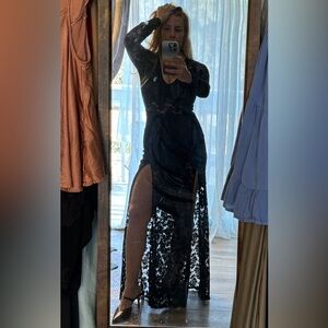 REVOLVE Nightcap black lace dress